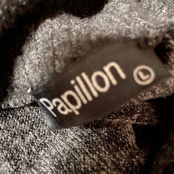 Papillon Size Large Grey Sweater - Picture 7 of 7